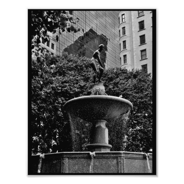 Pulitzer Fountain Photo Print (Front)