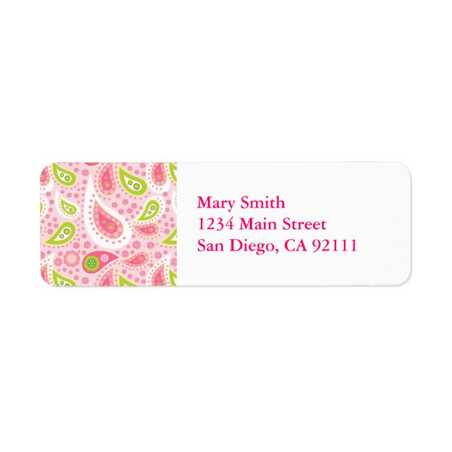 Pulitzer Inspired Return Address labels (Front)