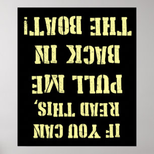 Pull Me Back in the Boat Poster