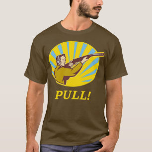 Pull Trap Clay Pigeon er T-Shirt