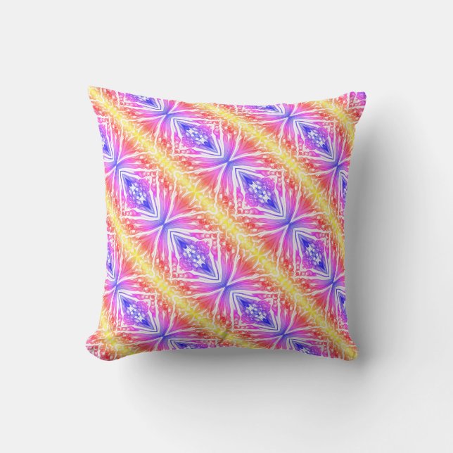 Pulled Bubble Fun / ipanema / Mirror Twist / Cushion (Front)