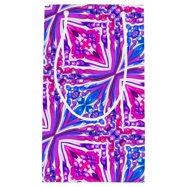 Pulled Bubble Fun / Miami / Mirror Twist / Small Gift Bag (Front)