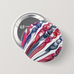 Pulled Bubble Fun / Original / 6 Cm Round Badge