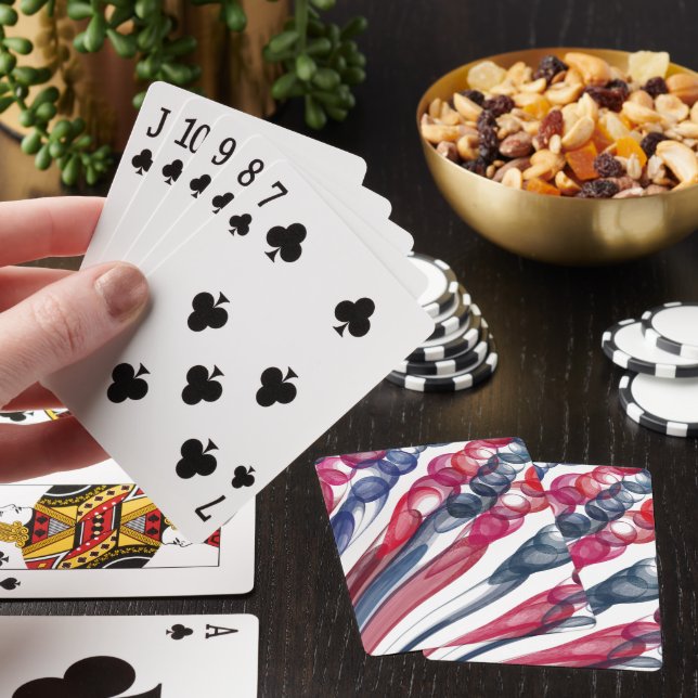 Pulled Bubble Fun / Original / Playing Cards (In Situ)
