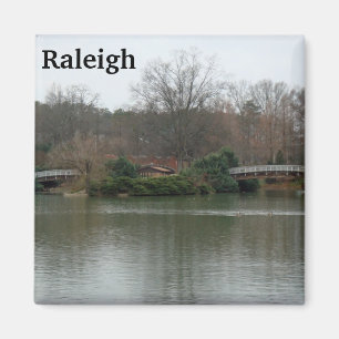 Pullen Park Raleigh Photo Magnet Lake NC