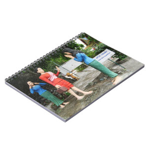 Pulling Faces Behind Your Back Spiral Notebook