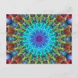 Pulling In kaleidoscope Postcard