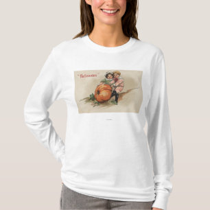 Pulling Pumpkin up Hillside T-Shirt