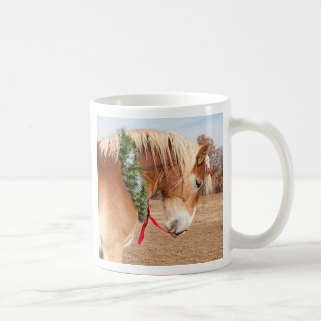 Pulling the bow coffee mug (Right)