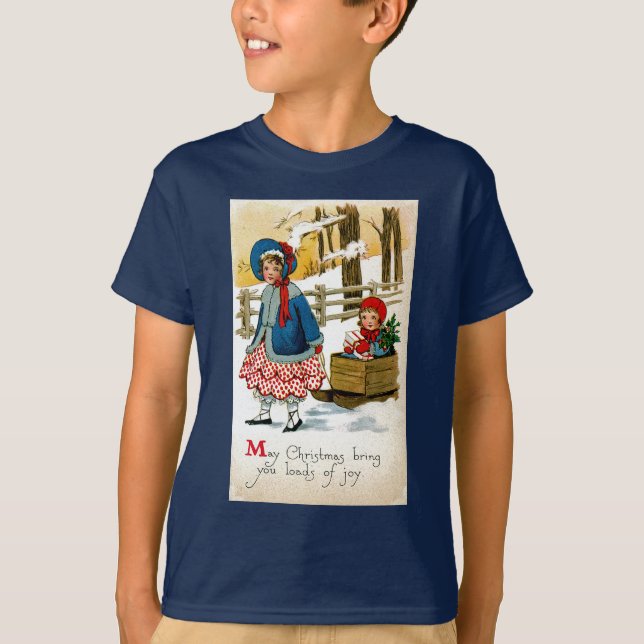 Pulling the Sled T-Shirt (Front)