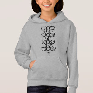 Pullover : Never Too Young (grey)