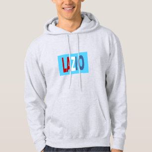 pullover with hood black LAZIO ITALIA