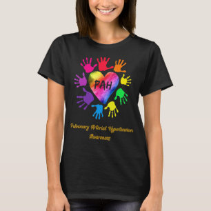 Pulmonary Arterial Hypertension Awareness Hands T-Shirt