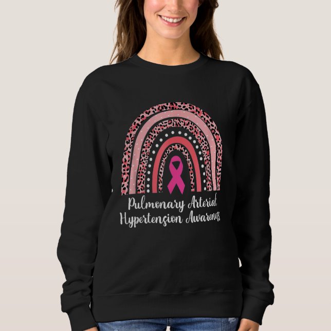 Pulmonary Arterial Hypertension Awareness Proud Fi Sweatshirt (Front)