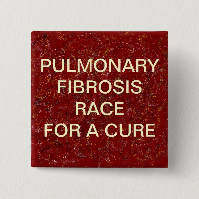 PULMONARY FIBROSIS BUTTON (Front)