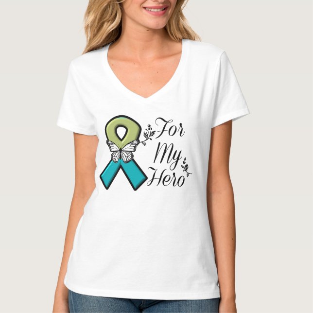 Pulmonary Fibrosis For My Hero T-Shirt (Front)