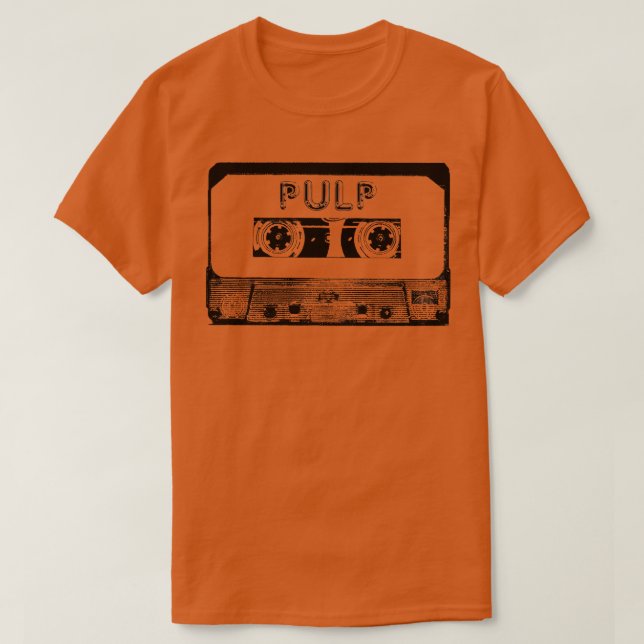 Pulp Cassette Tape T-Shirt (Design Front)