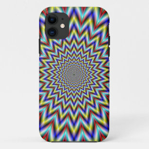 Pulsar in Red Yellow and Blue Case-Mate iPhone Case
