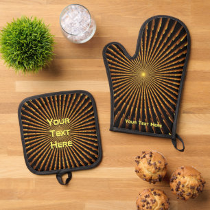Pulsar Oven Mitt & Pot Holder Set