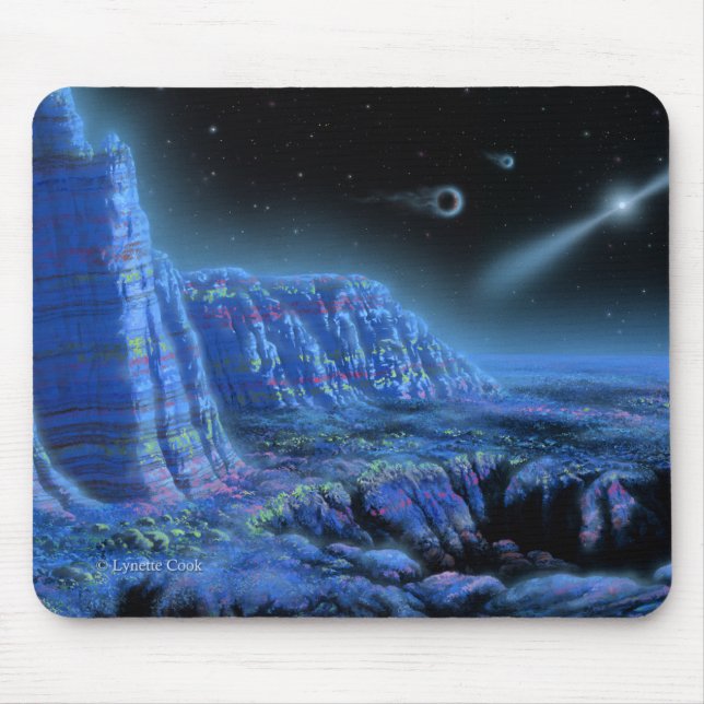 Pulsar Planets II Mousepad (Front)