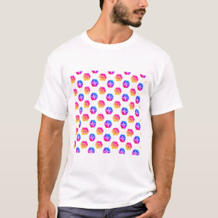 Pulse Chain and Hex Crypto Logo Pattern Classic T- T-Shirt