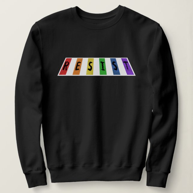 Pulse Crosswalk Chalk Resist Sweatshirt (Design Front)