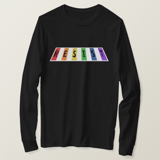 Pulse Crosswalk Chalk Resist T-Shirt (Design Front)
