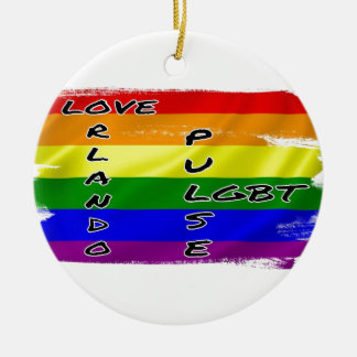 Pulse LGBT Flag Ornament