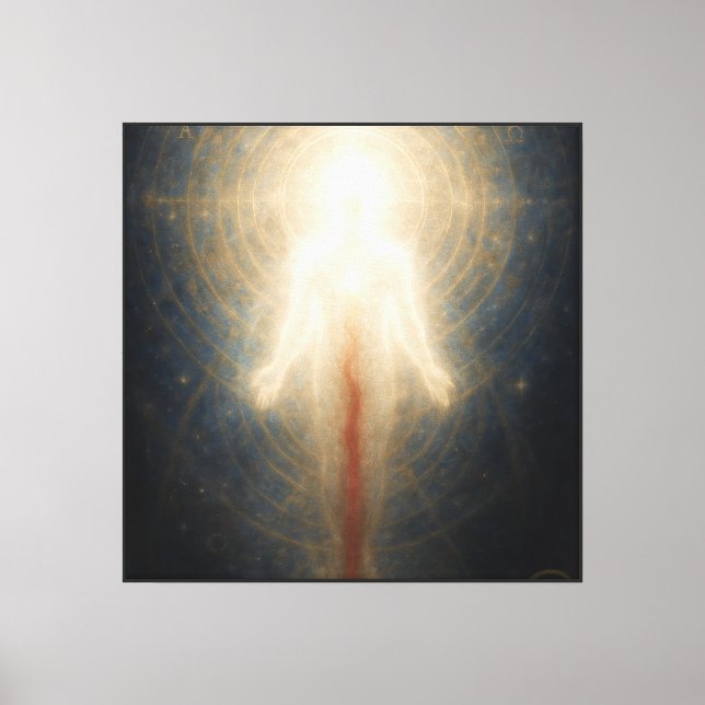Pulse of the Cosmos Canvas Print (Front)