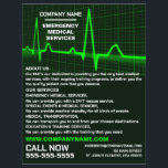 Pulse Rate Design, EMT, Paramedic Advertising Flyer<br><div class="desc">Pulse Rate Design,  EMT,  Paramedic Advertising Flyers By The Business Card Store.</div>