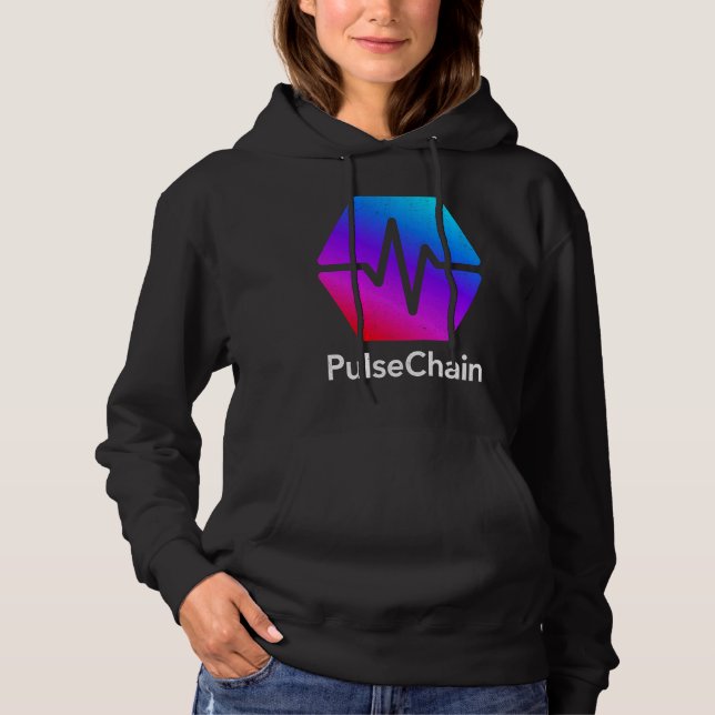 PulseChain by Richard Heart  Crypto Trading DeFi N Hoodie (Front)