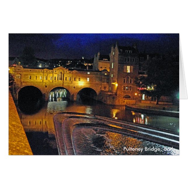 Pulteney Bridge, Bath (Front Horizontal)