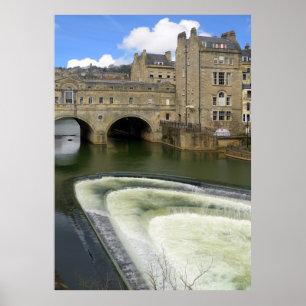 Pulteney Bridge, Bath. Poster
