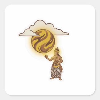 Pulung Square Sticker