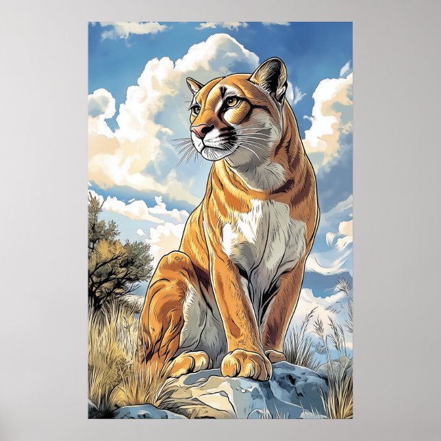 Puma I Cougar Poster (Front)
