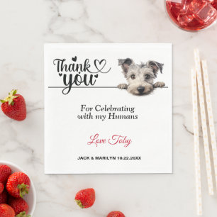 Pumi Dog Paper Napkins