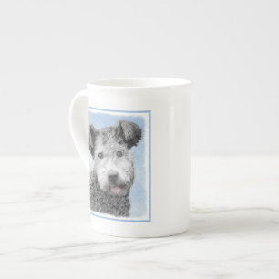 Pumi Painting - Cute Original Dog Art Bone China Mug