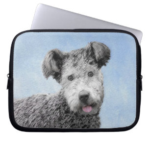 Pumi Painting - Cute Original Dog Art Laptop Sleeve