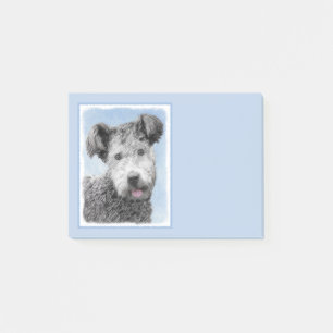 Pumi Painting - Cute Original Dog Art Post-it Notes