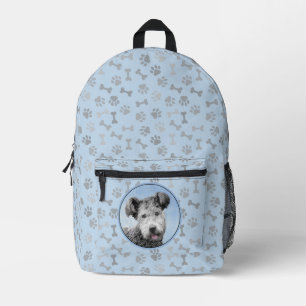 Pumi Painting - Cute Original Dog Art Printed Backpack