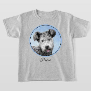 Pumi Painting - Cute Original Dog Art T-Shirt