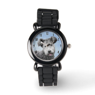 Pumi Painting - Cute Original Dog Art Watch