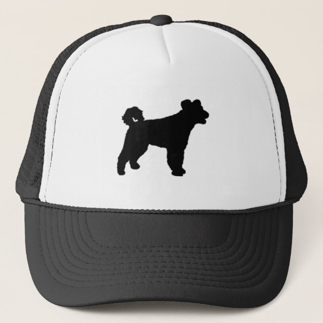 pumi silhouette trucker hat (Front)