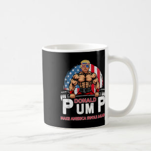 Pump America Swole Again Funny Trump 2024 Coffee Mug