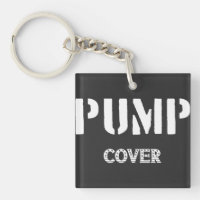 Pump Cover Gym Workout Fitness Keychain