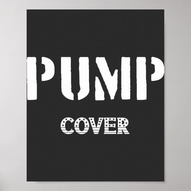 Pump Cover Gym Workout Fitness  Poster (Front)