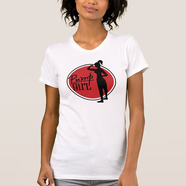 Pump Girl T-Shirt (Front)