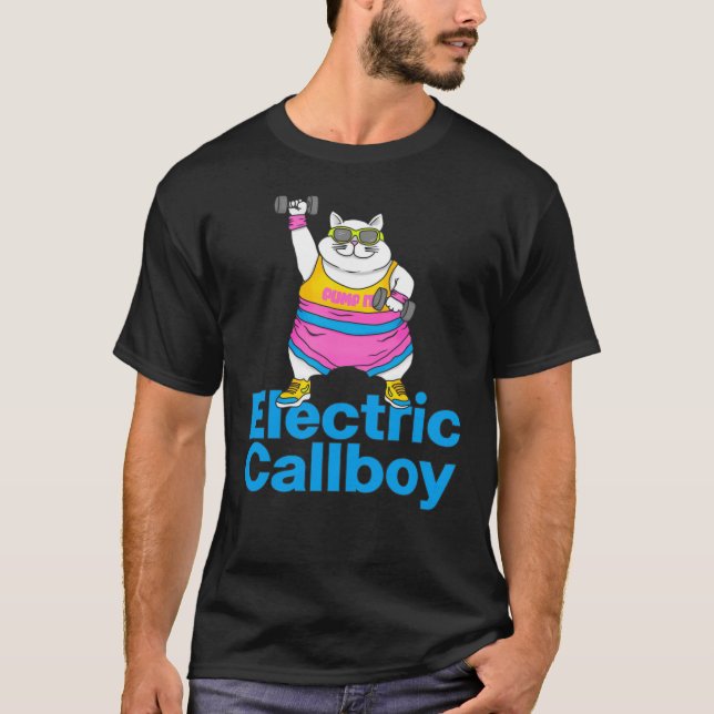 Pump It Eletric Callboy retro T-Shirt (Front)