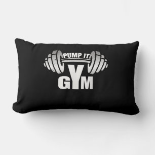 Pump It Ness Gym Sport Motivation Men Women Kid Lumbar Cushion