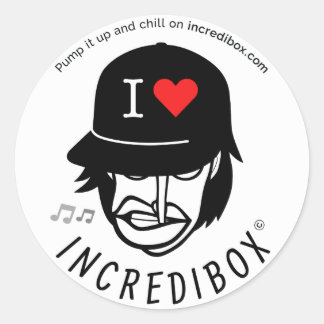 PUMP IT UP CLASSIC ROUND STICKER